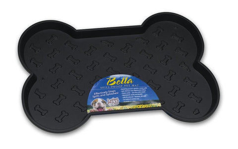Tabuleiro Plástico Bella Em Forma De Osso Para Cão