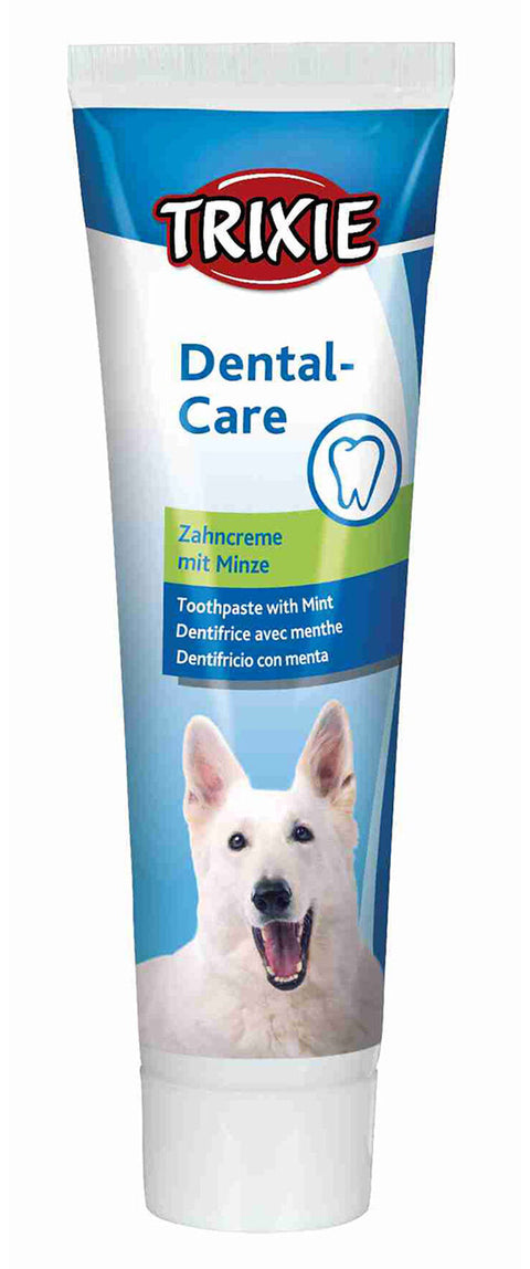 Pasta de Dentes Cão Trixie com sabor a Menta - 100G
