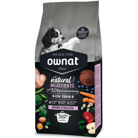 Ownat Ultra Cão Medium Sterilized