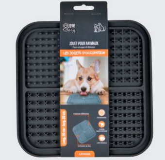 Tapete de Lamber para Animais - Antiderrapante