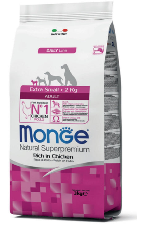 Monge Cão Daily Line Extra Small - Adult