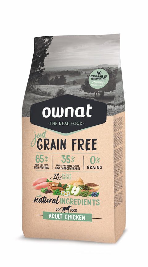 Ownat Grain Free Just Cão Adult Chicken