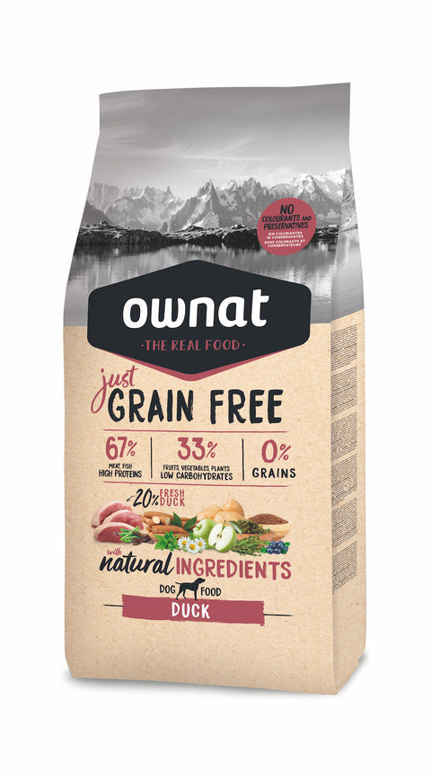 Ownat Grain Free Just Cão Duck