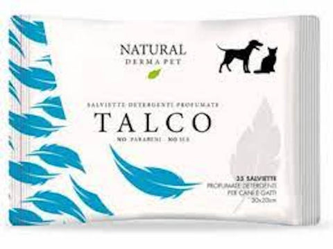 Toalhitas Higiénicas Natural Dermo Pet - Talco