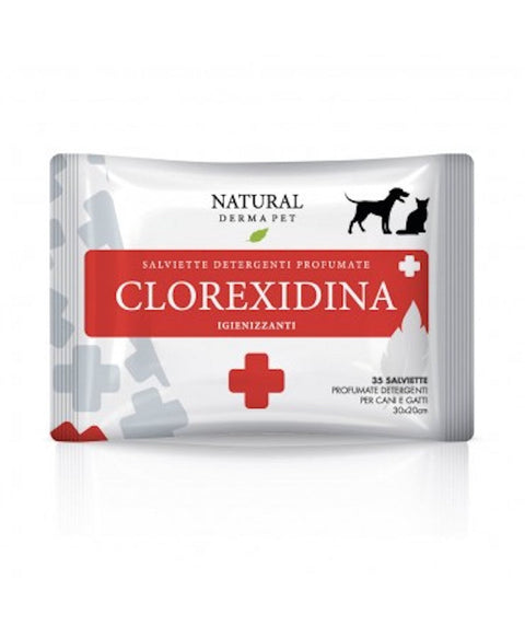 Toalhitas Higiénicas Natural Dermo Pet - Clorexidina