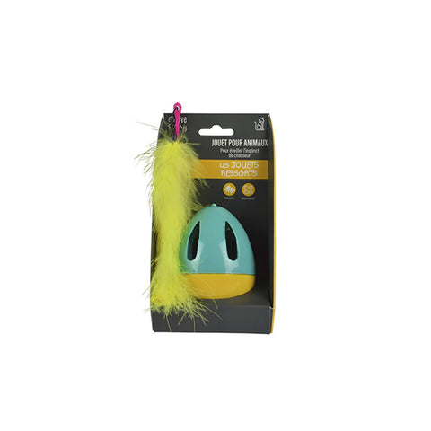 Brinquedo para Gato Cubulto com Pena