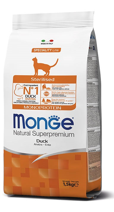 Monge Gato Monoprotein Line Sterlised Pato